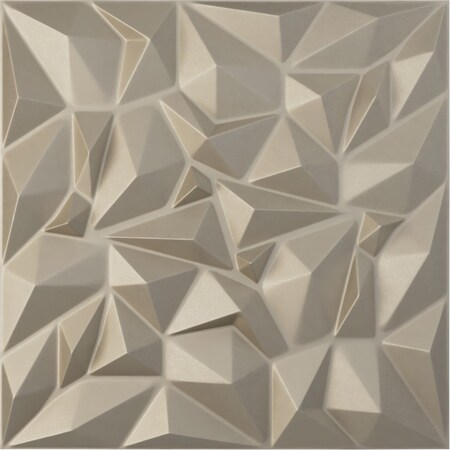 19 5/8in. W X 19 5/8in. H Leto EnduraWall Decorative 3D Wall Panel Covers 2.67 Sq. Ft.